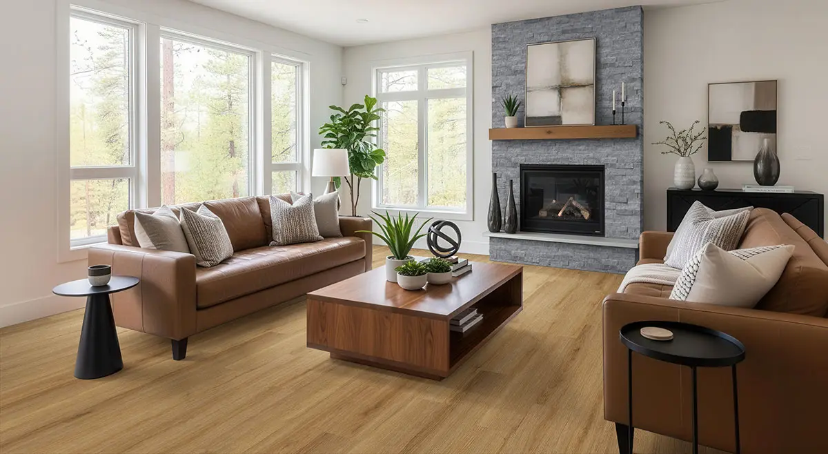 Cyrus 2.0TM Amber Forrester® Luxury Vinyl Plank