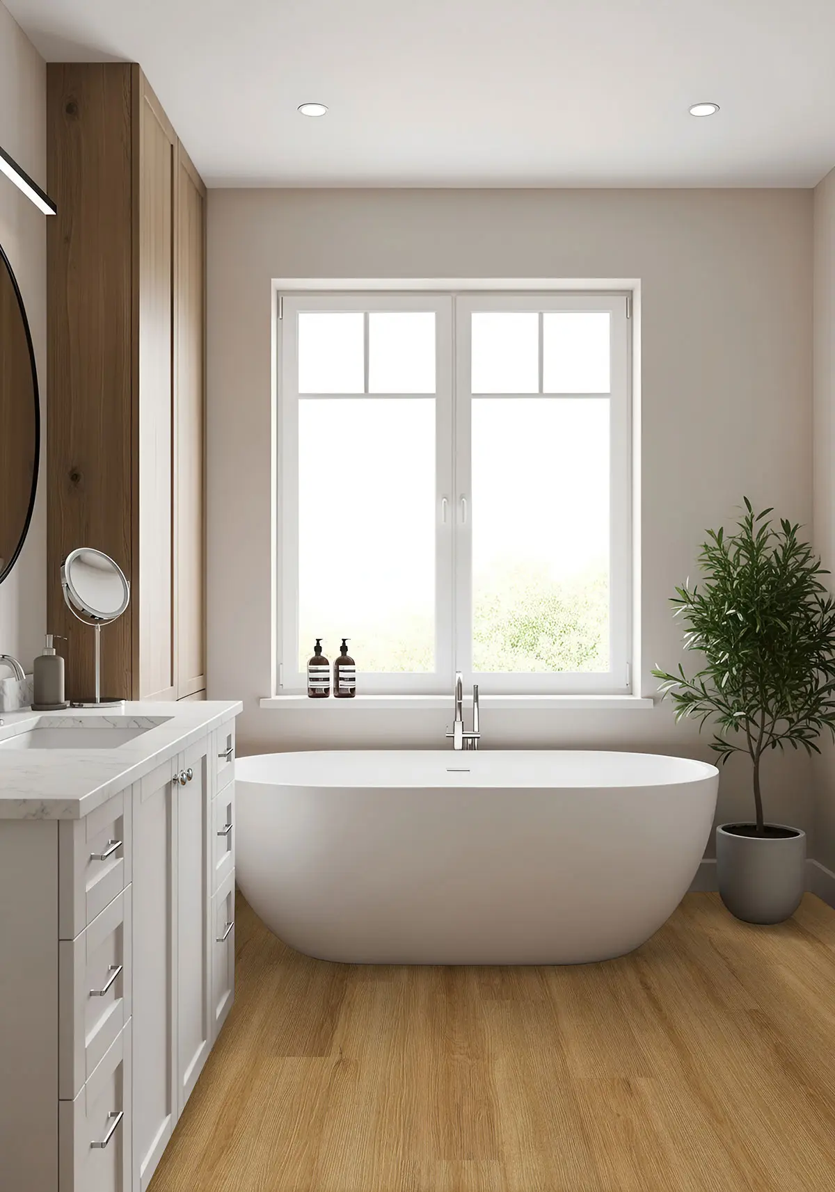 Cyrus 2.0TM Amber Forrester® Luxury Vinyl Plank