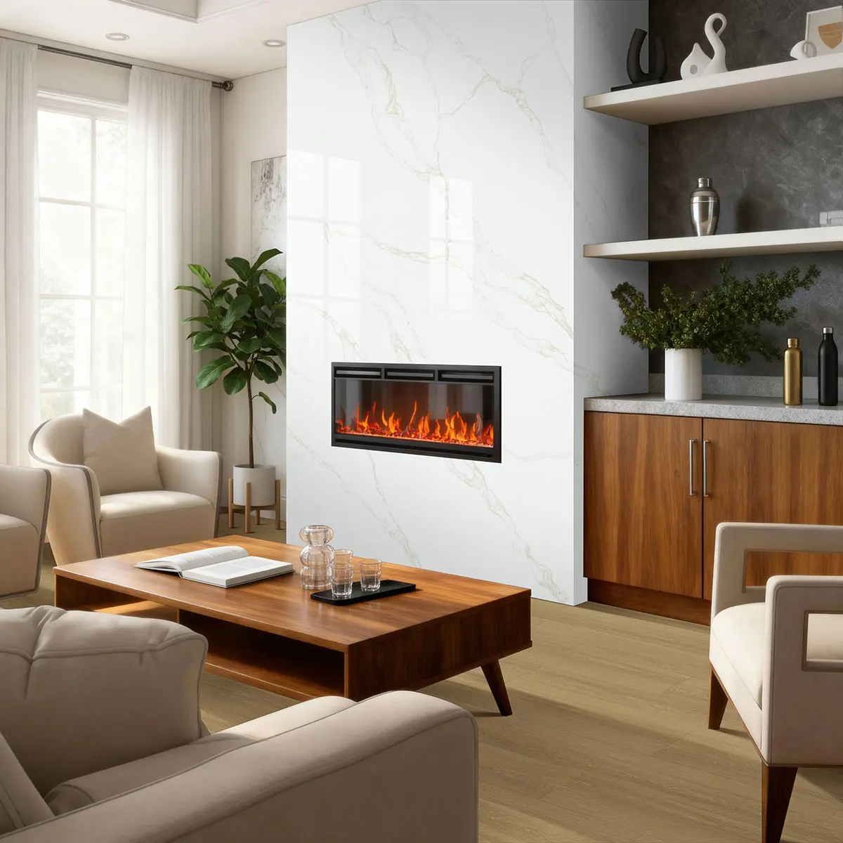 Laurel™ Bayside Buff Luxury Vinyl Planks