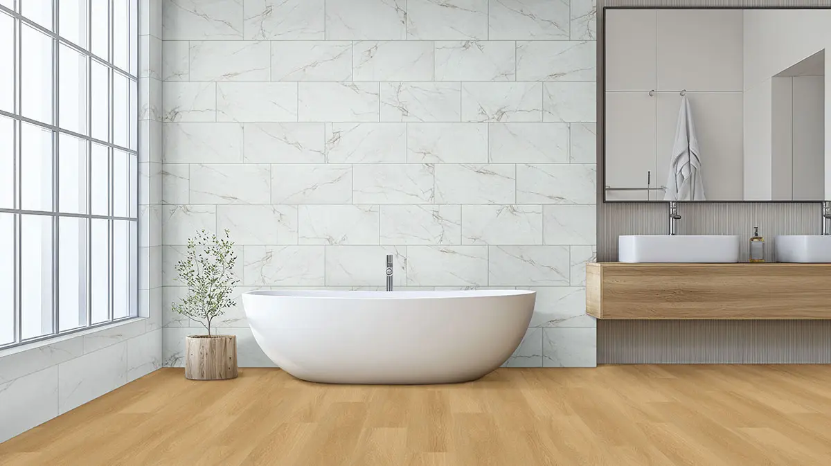 Laurel™ Bayside Buff Luxury Vinyl Planks
