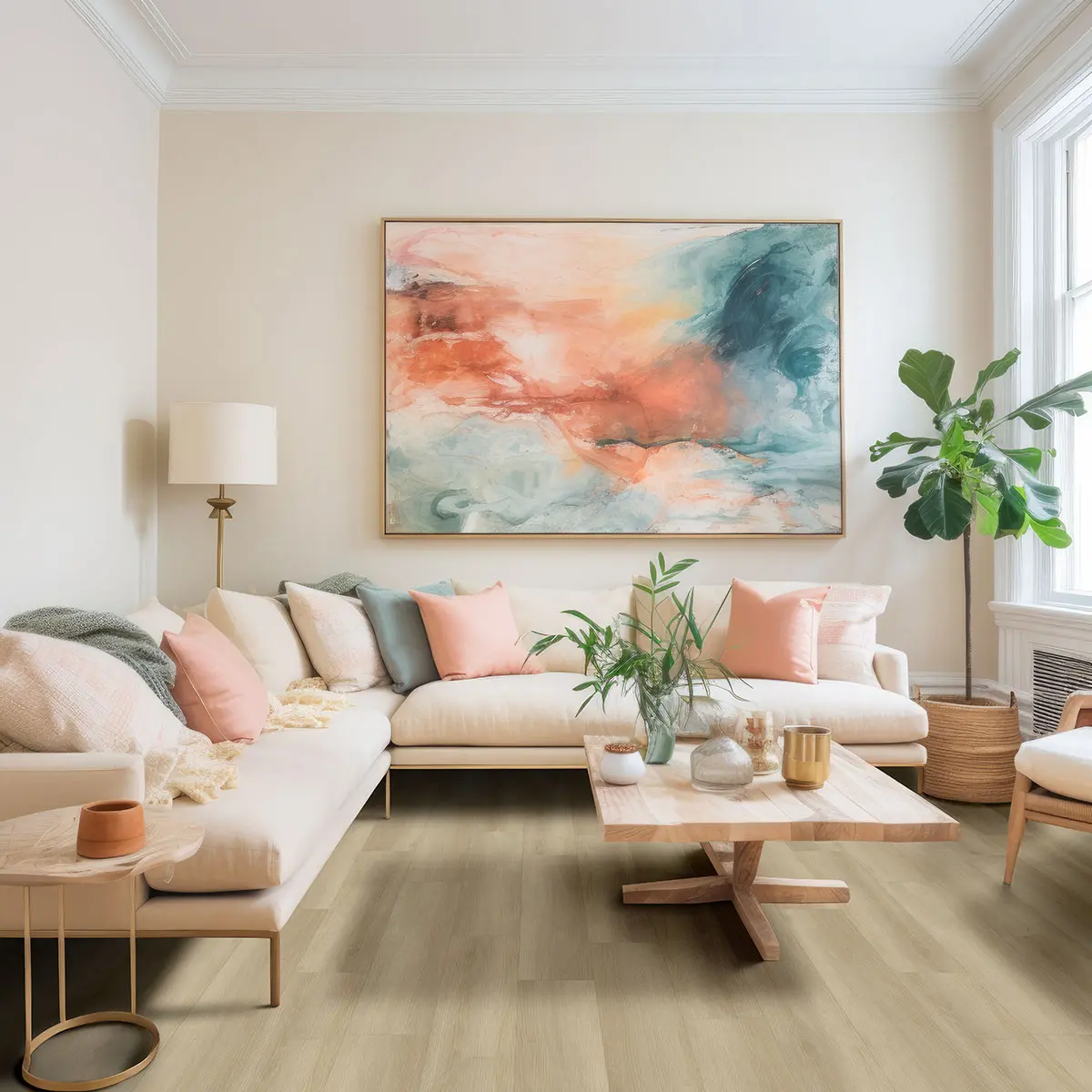 Laurel™ Flaxen Luxury Vinyl Planks