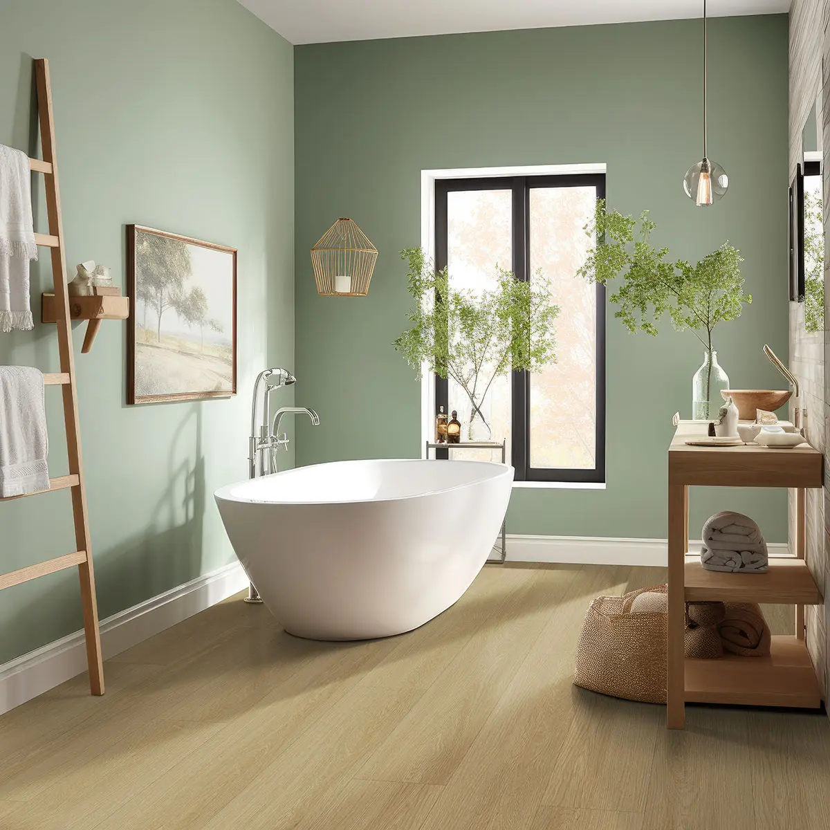 Laurel Reserve™ Bayside Buff Luxury Vinyl Planks