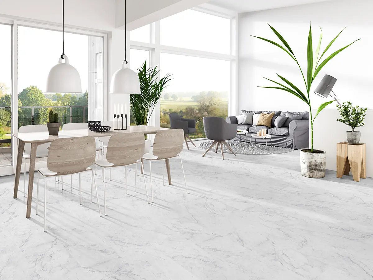 Trecento® Carrara Avell® Luxury Vinyl Tile
