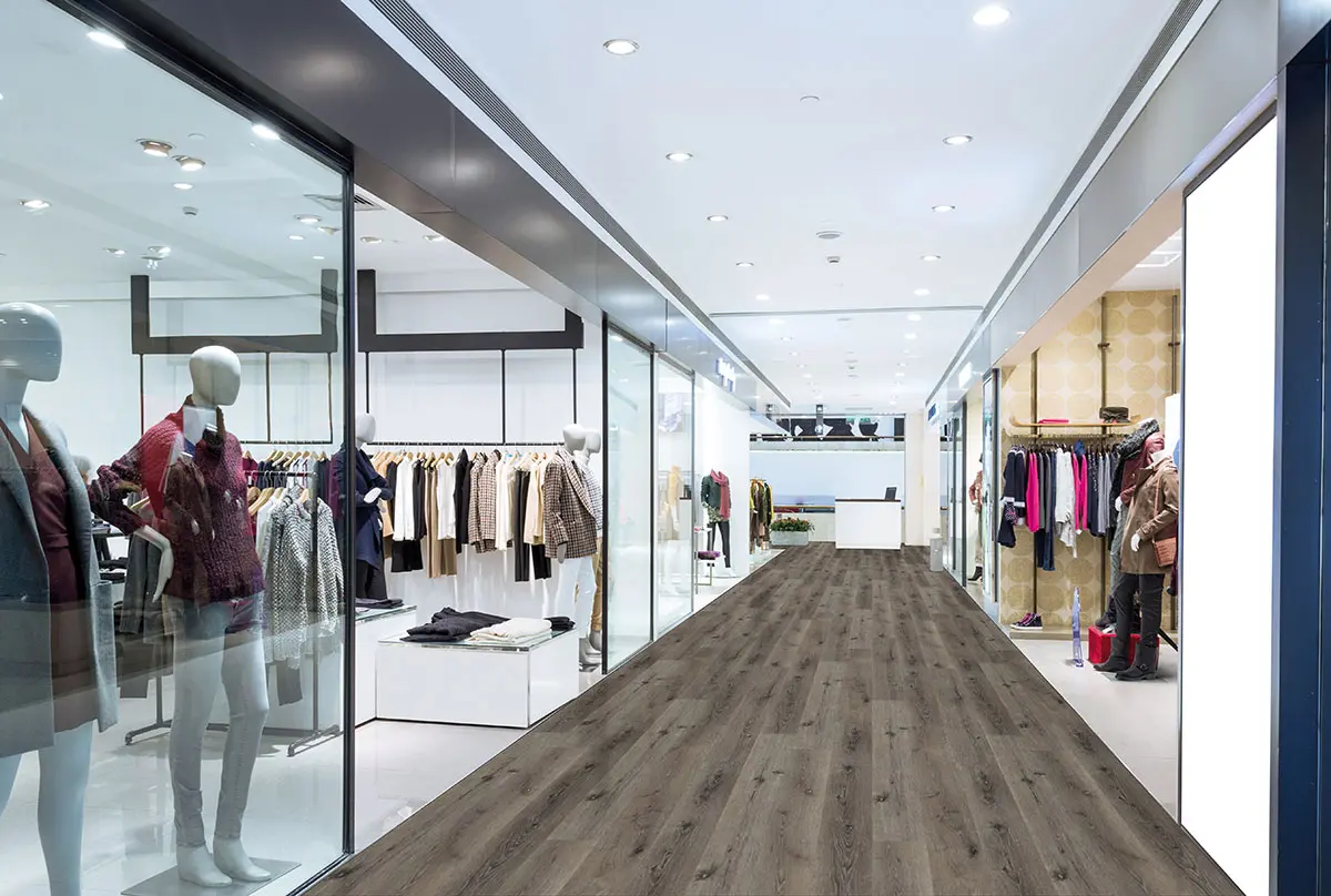 Wilmont® Charcoal Oak™ Luxury Vinyl Planks