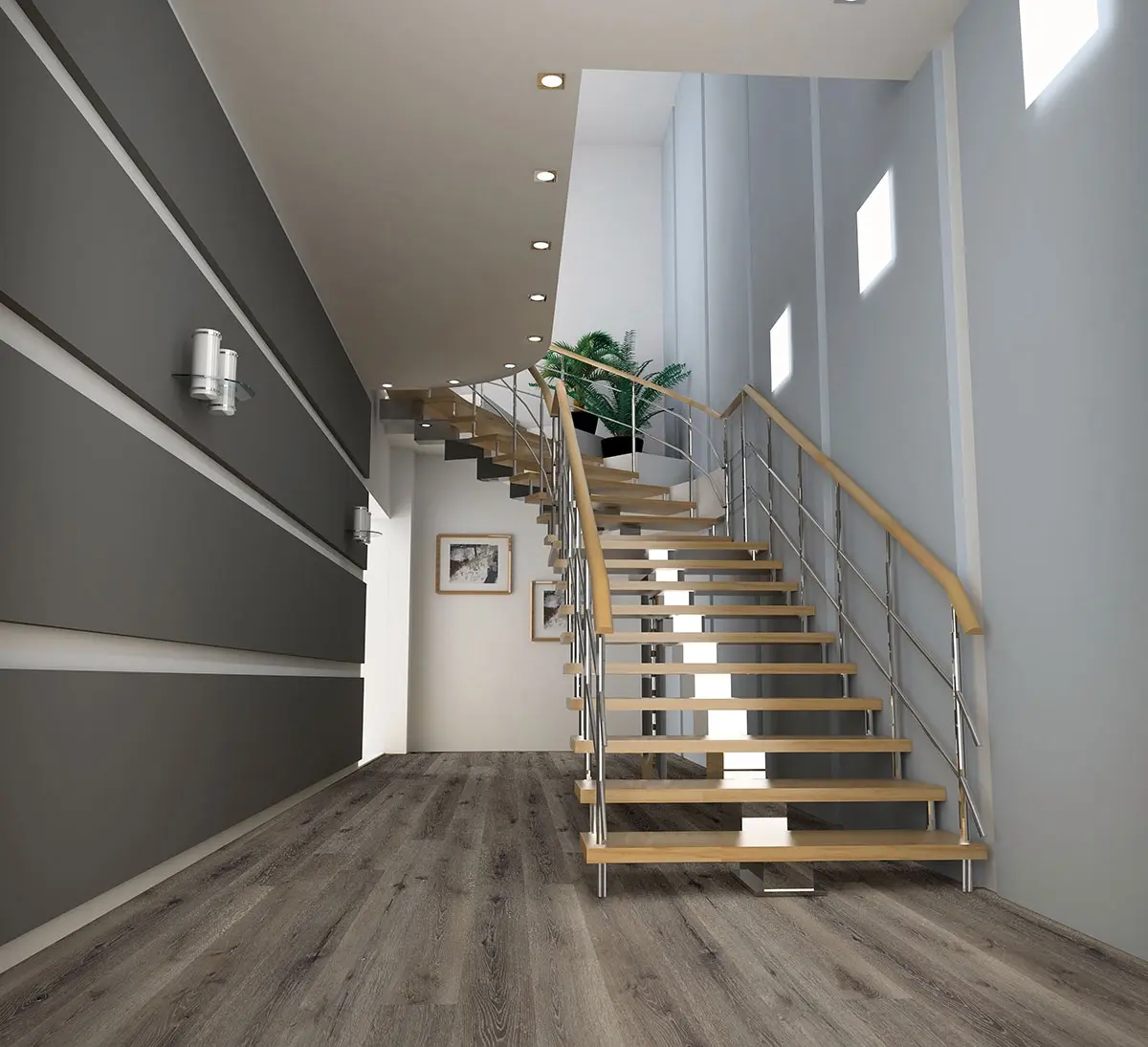 Wilmont® Charcoal Oak™ Luxury Vinyl Planks