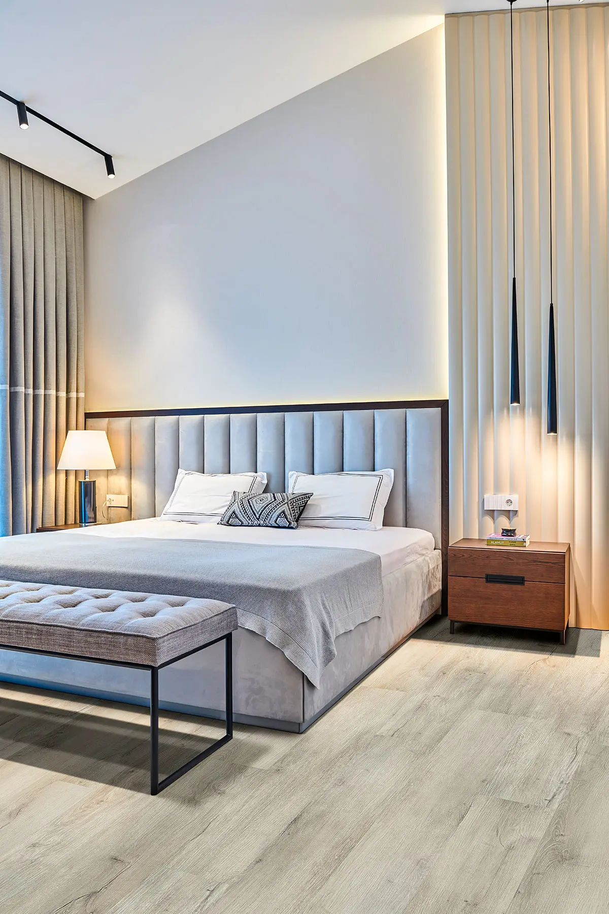 Kallum York Gray® Luxury Vinyl Planks
