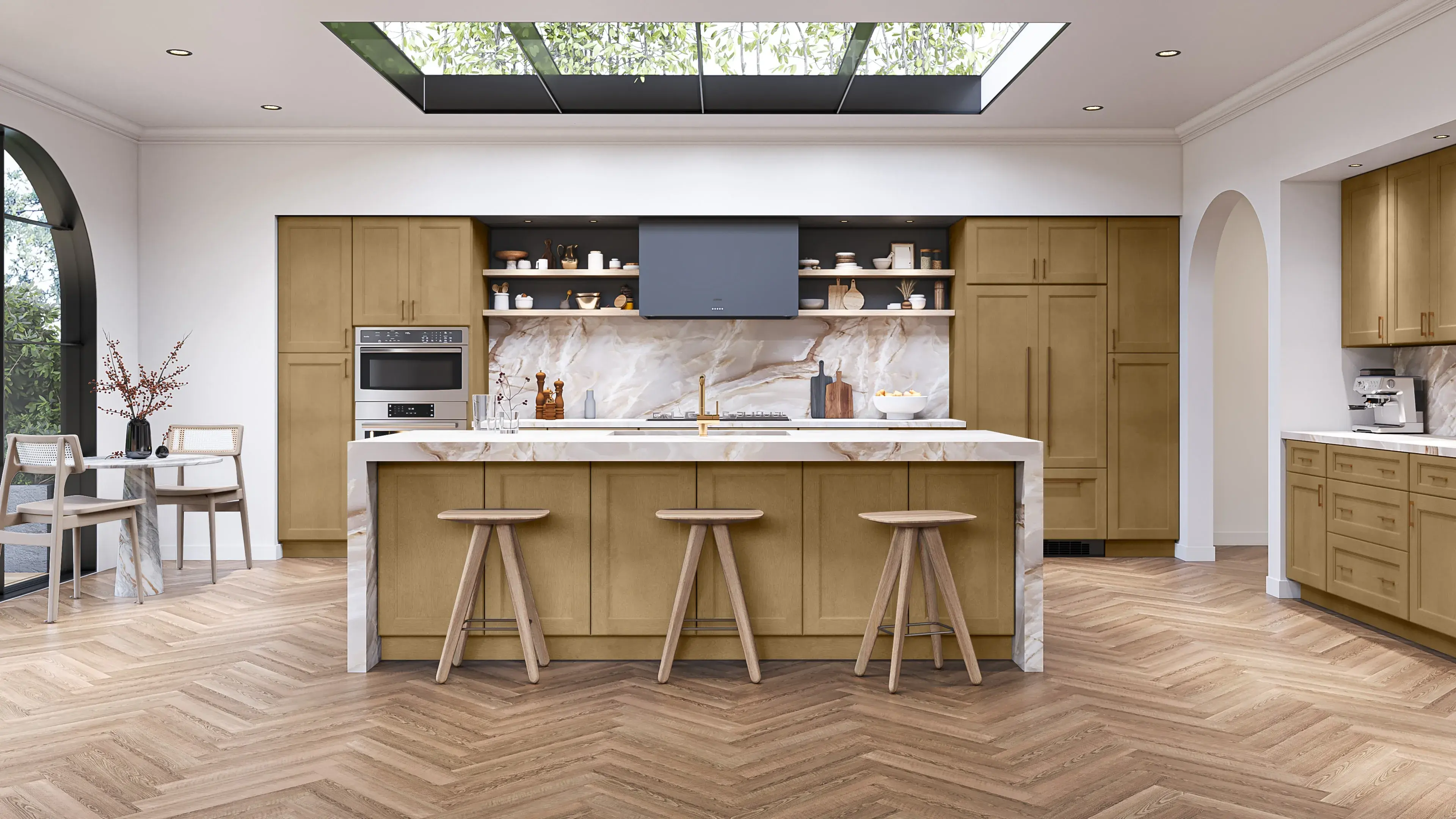 Allure® Fusion Timber 9"W x 34.5"H x 24"D Base Cabinet (B09FD)