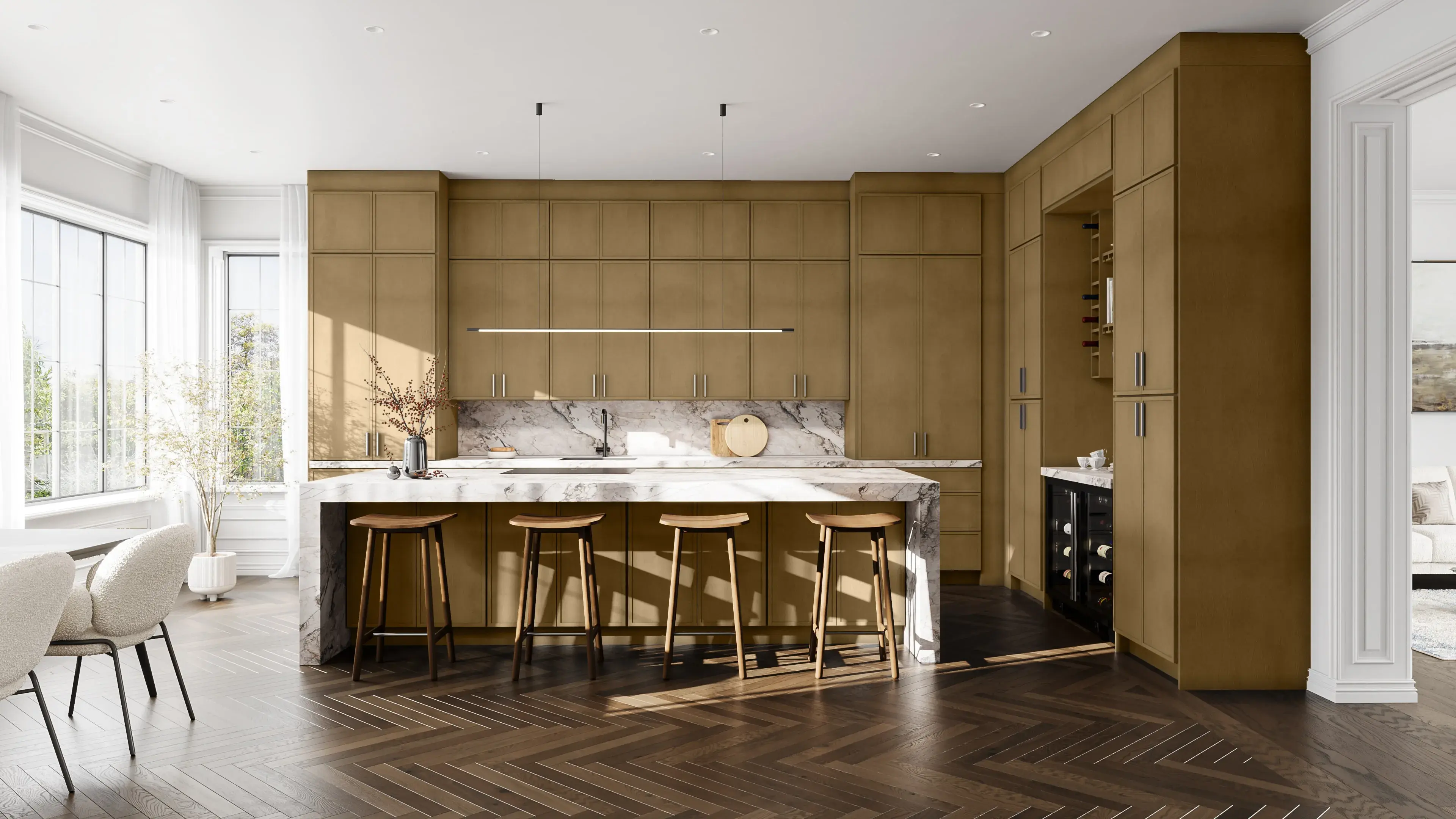Allure® Luna Timber 30"W x 42"H x 12"D Blind Corner Cabinet (WBC3042)