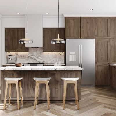 Ovela® Tuscany Nocce 3 33"W x 34.5"H x 21"D Vanity Cabinet (VB33)