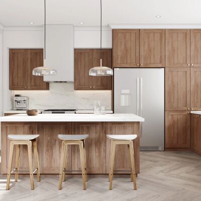 Illume® Tuscany Rosales 2 33"W x 30"H x 21"D Vanity Cabinet (VB33)