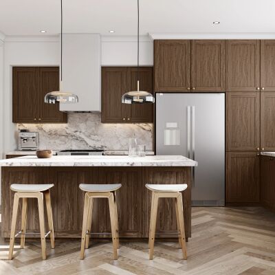 Illume® Tuscany Rosales 3 30"W x 30"H x 21"D Vanity Cabinet (VB30)