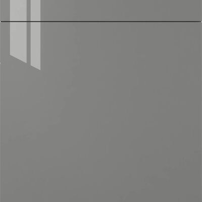Ovela® Catalina Grigio Gloss 33"W x 34.5"H x 21"D Vanity Cabinet (VB33)