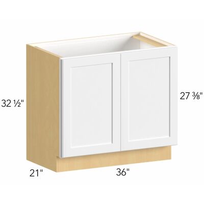 Allure® Galaxy Frost 36"W x 32.5"H x 21"D Vanity Cabinet (ADA-VSB36-R)