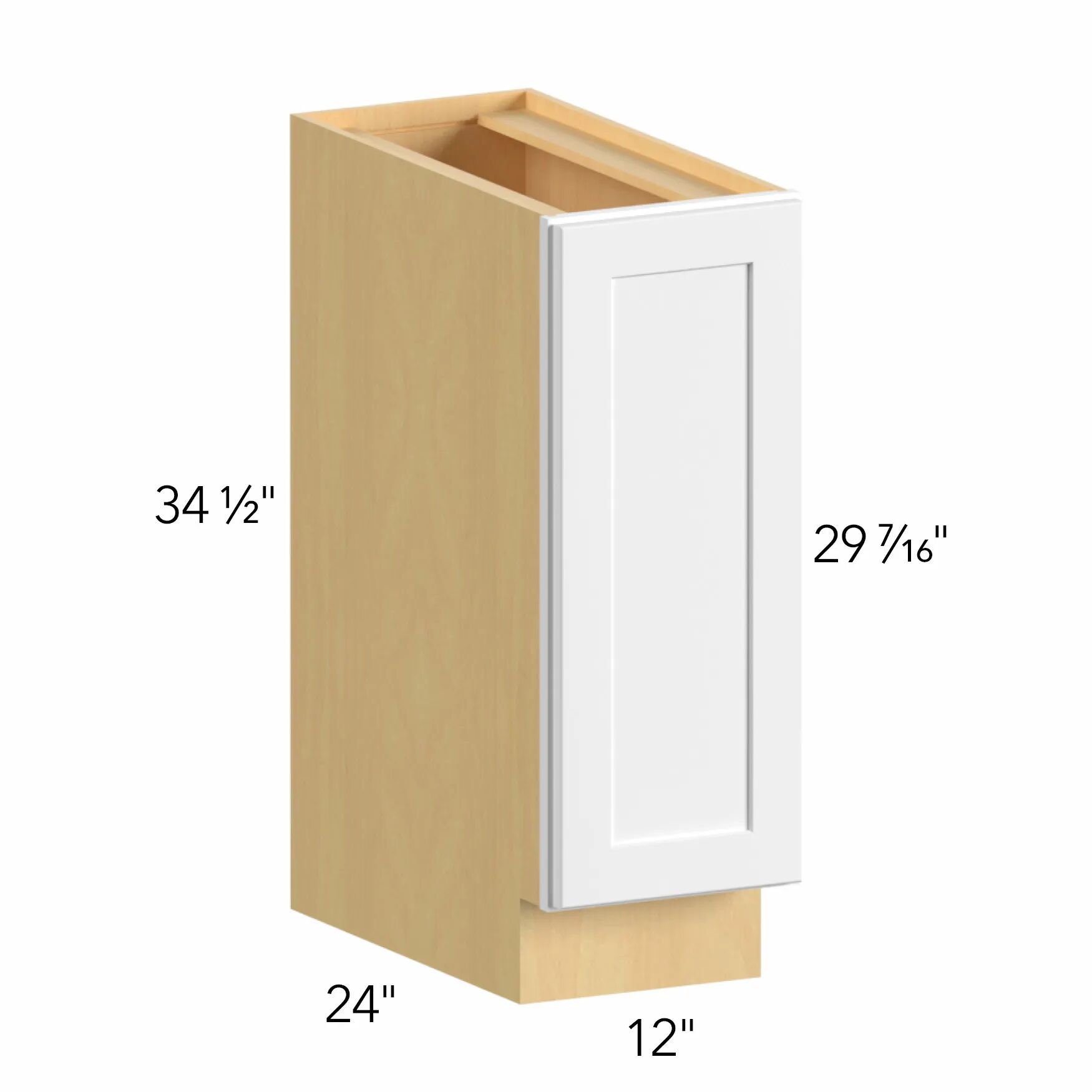 Allure® Echo Timber 12"W x 34.5"H x 24"D Base Cabinet (B12FD)