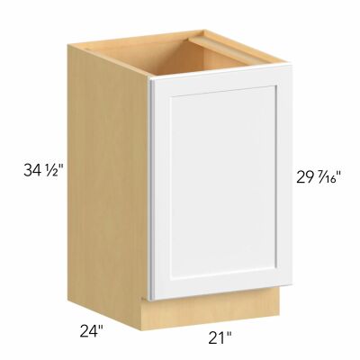 Allure® Galaxy Pistachio Green 21"W x 34.5"H x 24"D Base Cabinet (B21FD)