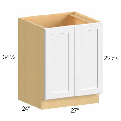 Allure® Echo Dove 27"W x 34.5"H x 24"D Base Cabinet (B27FD)
