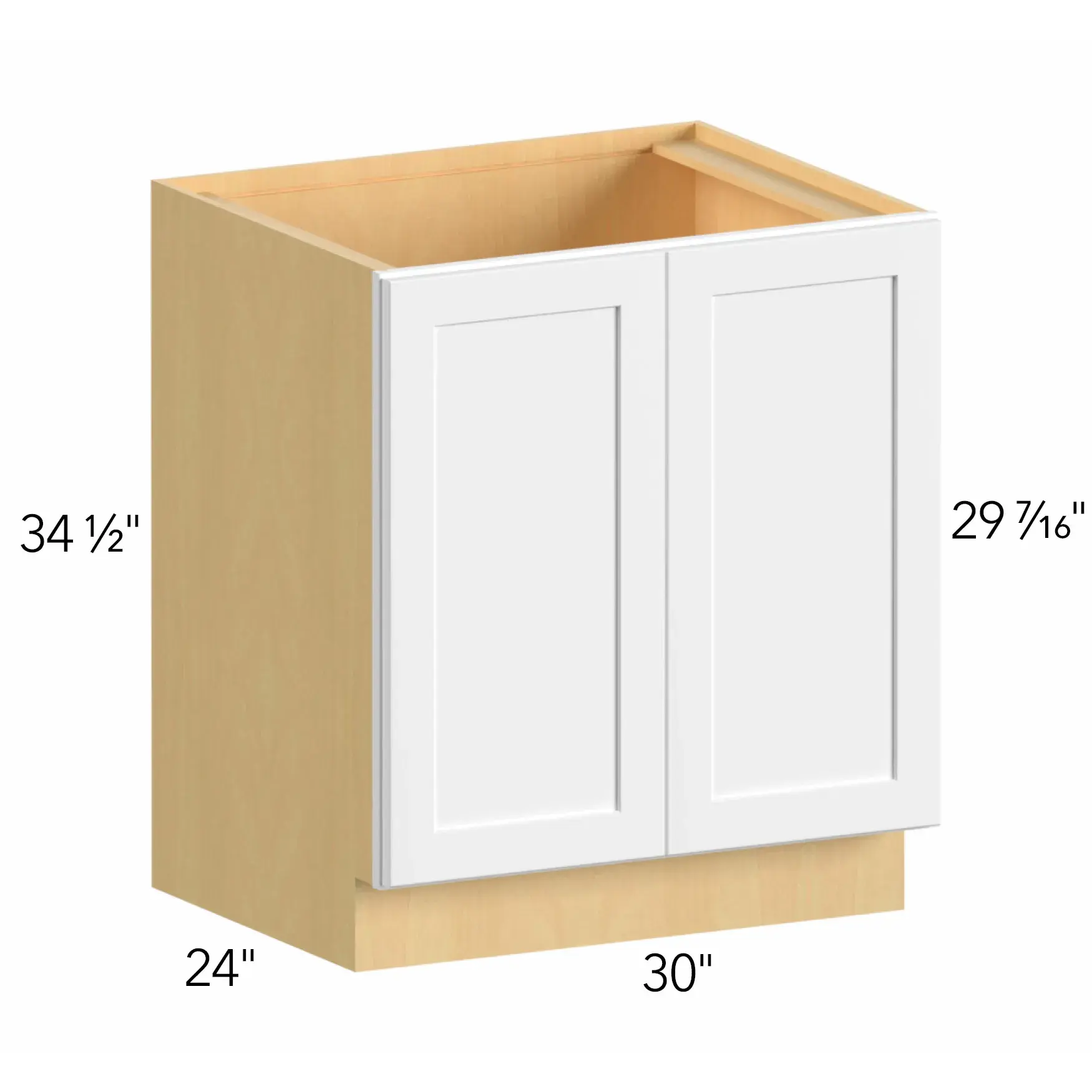 Allure® Echo Timber 30"W x 34.5"H x 24"D Base Cabinet (B30FD)