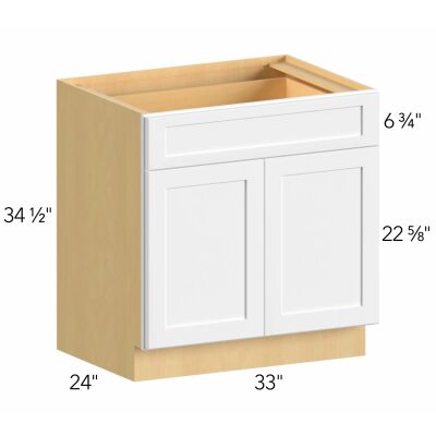 Allure® Nexus Frost 33"W x 34.5"H x 24"D Base Cabinet (B33SDF)