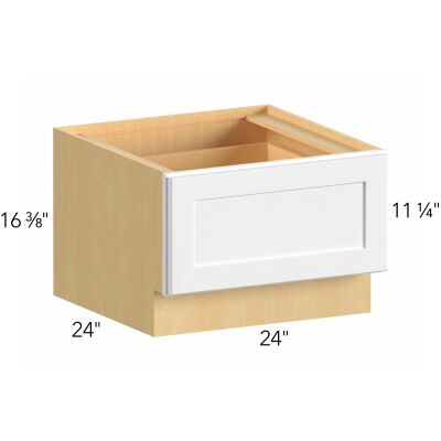 Allure® Echo Timber 24"W x 16.5"H x 24"D Drawer Base Cabinet (DBS24)