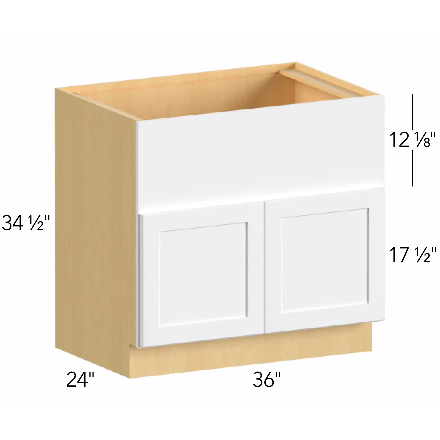 Allure® Echo Timber 36"W x 34.5"H x 24"D Specialty Base Cabinet (FS36)