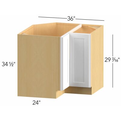 Allure® Echo Timber 36"W x 34.5"H x 36"D Lazy Susan Corner Base (LSB36)