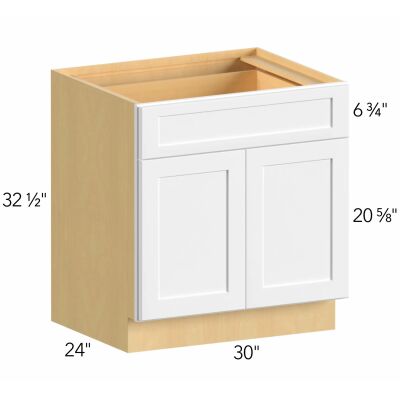 Allure® Galaxy Frost 30"W x 32.5"H x 24"D Base Cabinet (ADA-B30)
