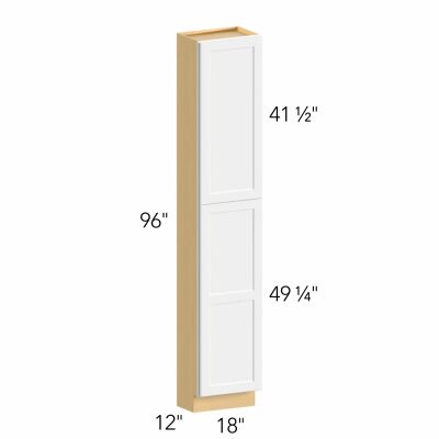 Allure® Echo Timber 18"W x 96"H x 12"D Tall Pantry Cabinet (TP181296)