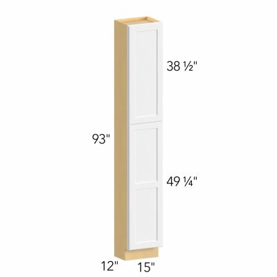 Allure® Galaxy Timber 15"W x 93"H x 12"D Tall Pantry Cabinet (TP151293)