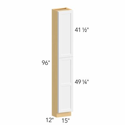 Allure® Echo Timber 15"W x 96"H x 12"D Tall Pantry Cabinet (TP151296)