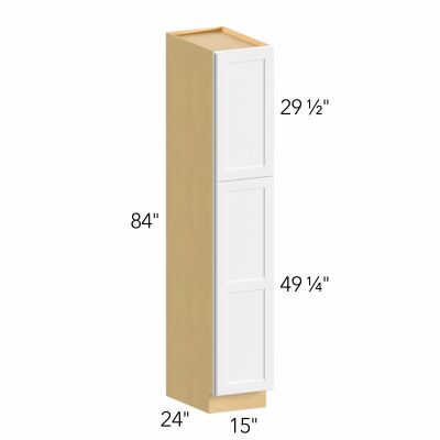 Allure® Echo Timber 15"W x 84"H x 24"D Tall Pantry Cabinet (TP152484)