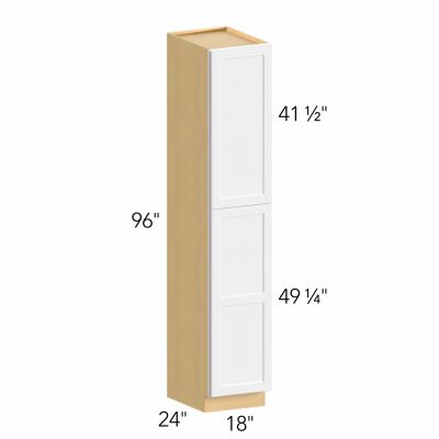 Allure® Echo Timber 18"W x 96"H x 24"D Tall Pantry Cabinet (TP182496)