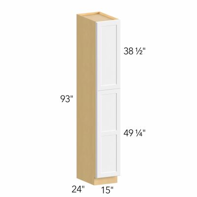 Allure® Galaxy Timber 15"W x 93"H x 24"D Tall Pantry Cabinet (TP152493)