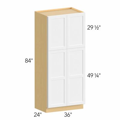 Allure® Echo Timber 36"W x 84"H x 24"D Tall Pantry Cabinet (TP362484)