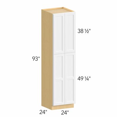 Illume® Tuscany Ida 1 24"W x 88.5"H x 24"D Tall Pantry Cabinet (TP242493)