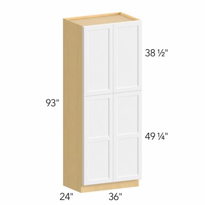 Allure® Galaxy Timber 36"W x 93"H x 24"D Tall Pantry Cabinet (TP362493)