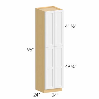 Allure® Echo Timber 24"W x 96"H x 24"D Tall Pantry Cabinet (TP242496)