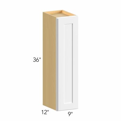 Allure® Echo Dove 9"W x 36"H x 12"D Wall Cabinet (W0936)