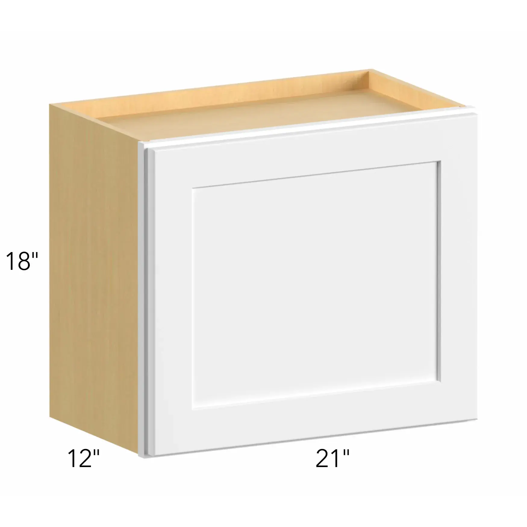 Allure® Luna Timber 21"W x 18"H x 12"D Wall Cabinet (W2118)