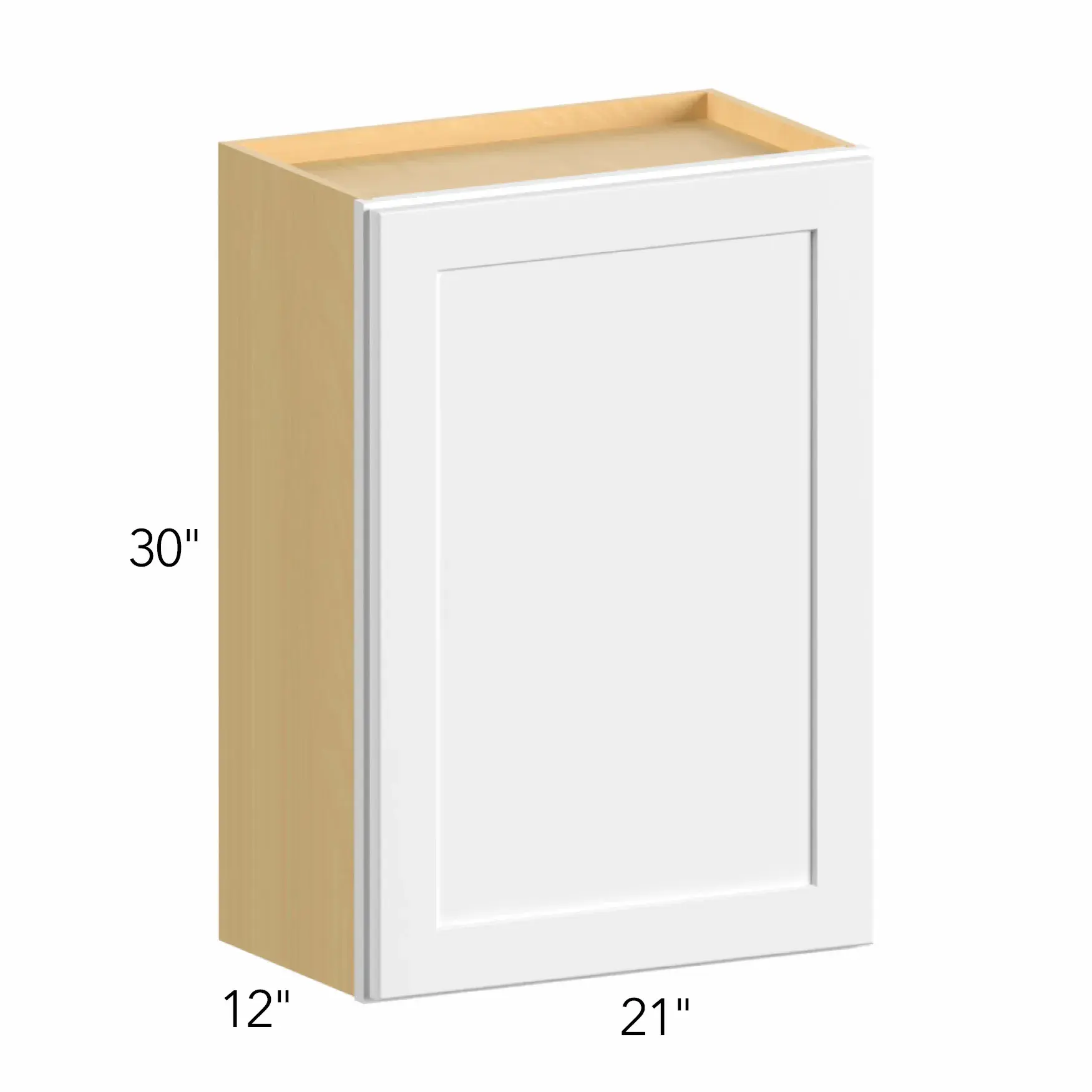 Allure® Echo Dove 21"W x 30"H x 12"D Wall Cabinet (W2130)