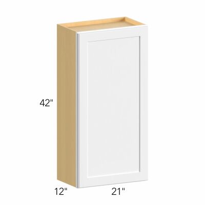 Allure® Luna Timber 21"W x 42"H x 12"D Wall Cabinet (W2142)