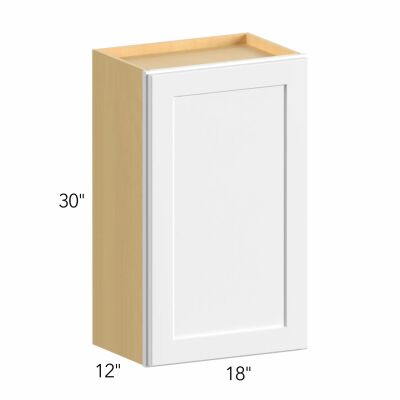 Allure® Echo Mocha 18"W x 30"H x 12"D Wall Cabinet (W1830)