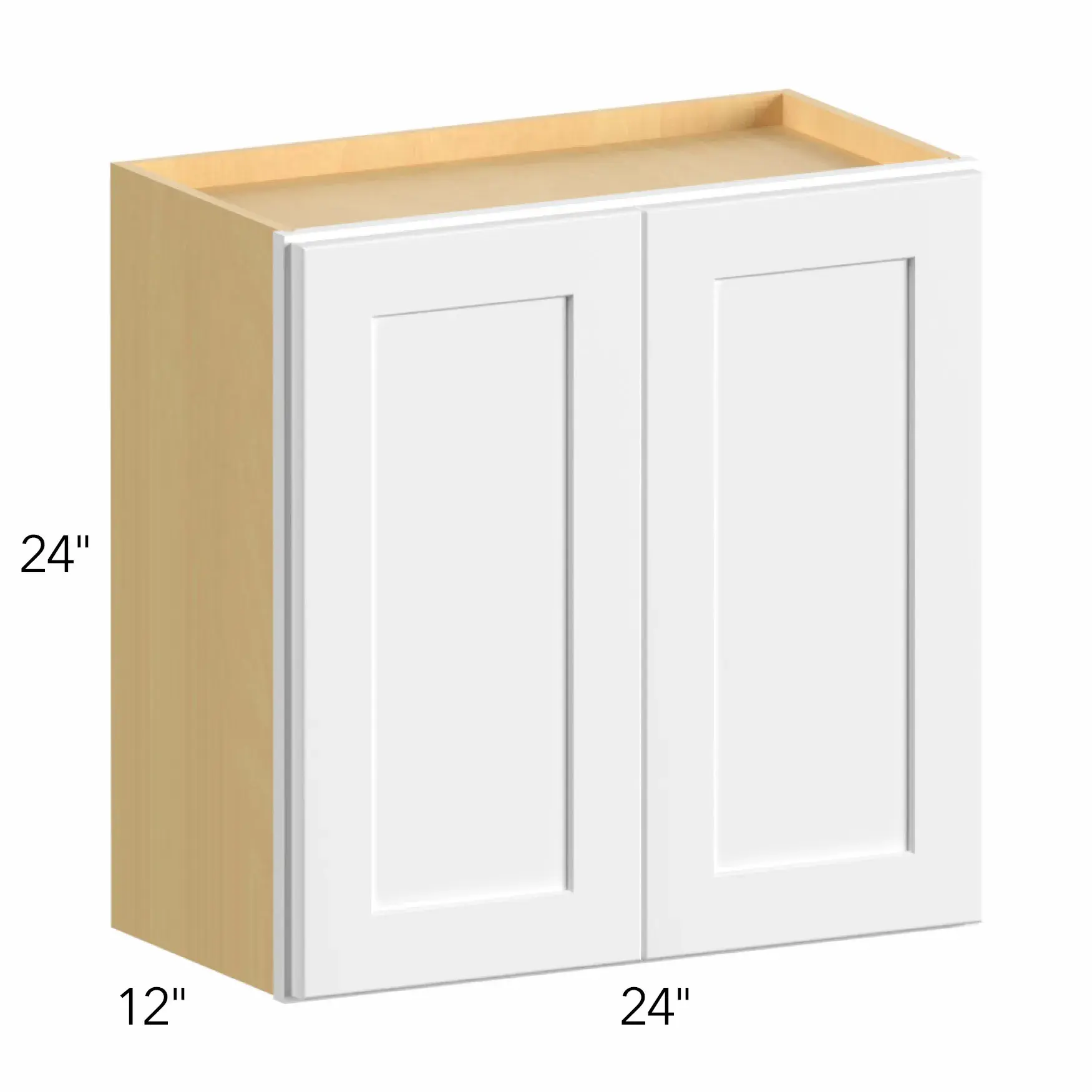 Allure® Echo Dove 24"W x 24"H x 12"D Wall Cabinet (W2424)