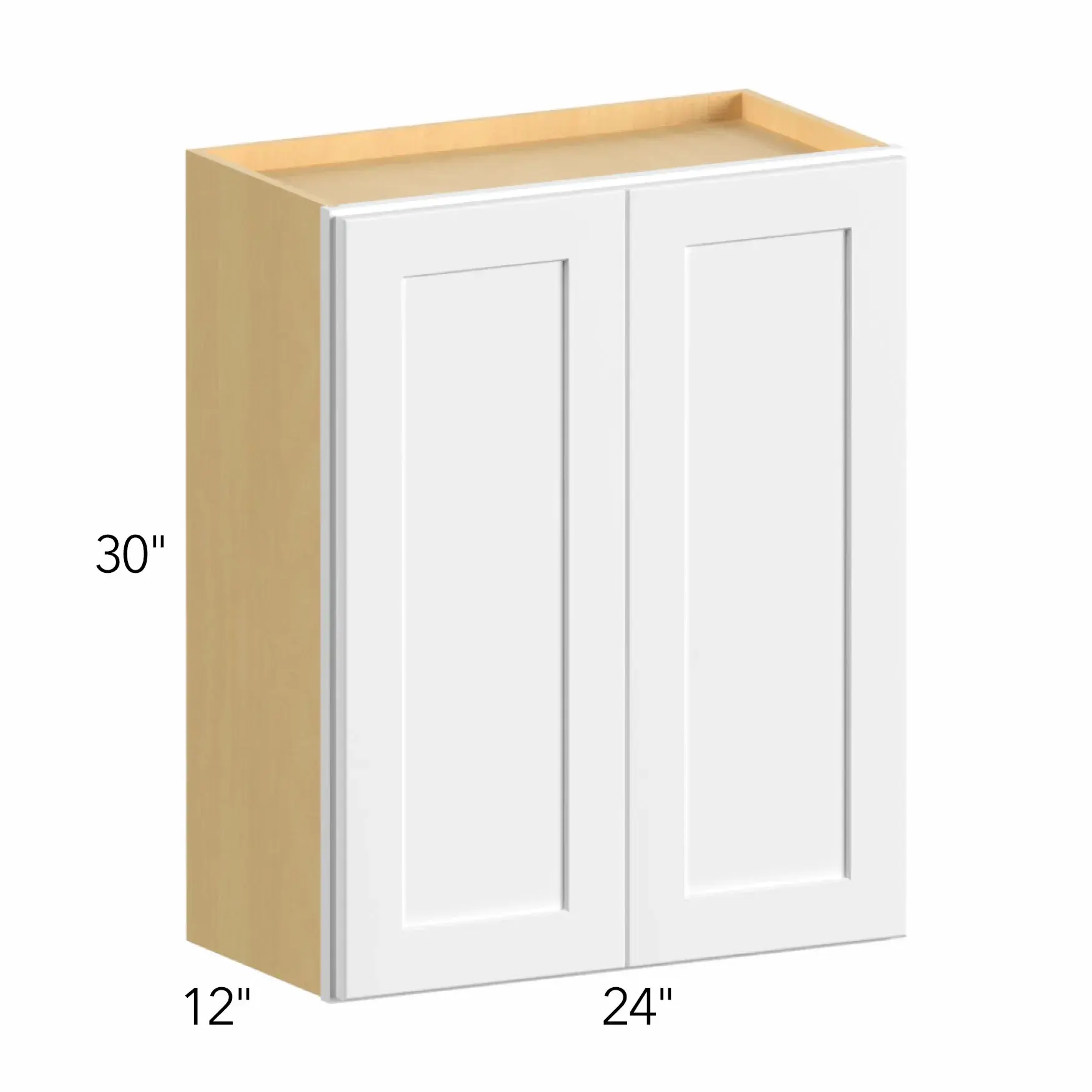 Allure® Echo Dove 24"W x 30"H x 12"D Wall Cabinet (W2430)