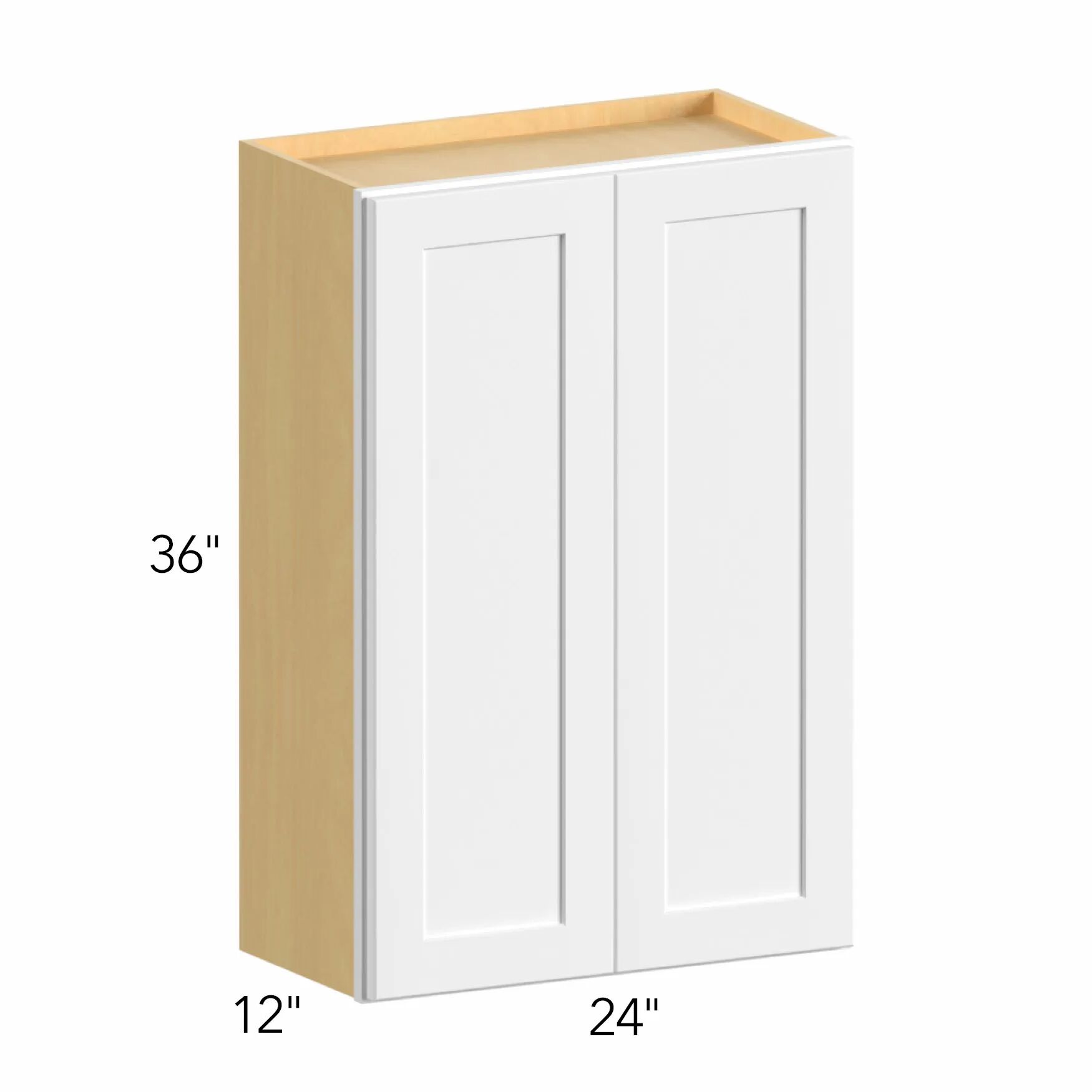 Allure® Echo Dove 24"W x 36"H x 12"D Wall Cabinet (W2436)