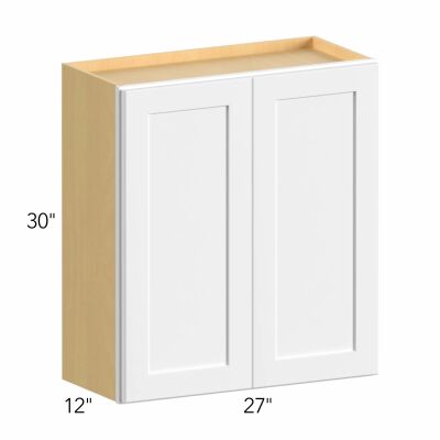 Allure® Echo Dove 27"W x 30"H x 12"D Wall Cabinet (W2730)