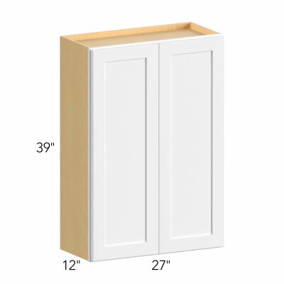 Illume® Tuscany Blanco 27"W x 39"H x 13"D Wall Cabinet (W2739)