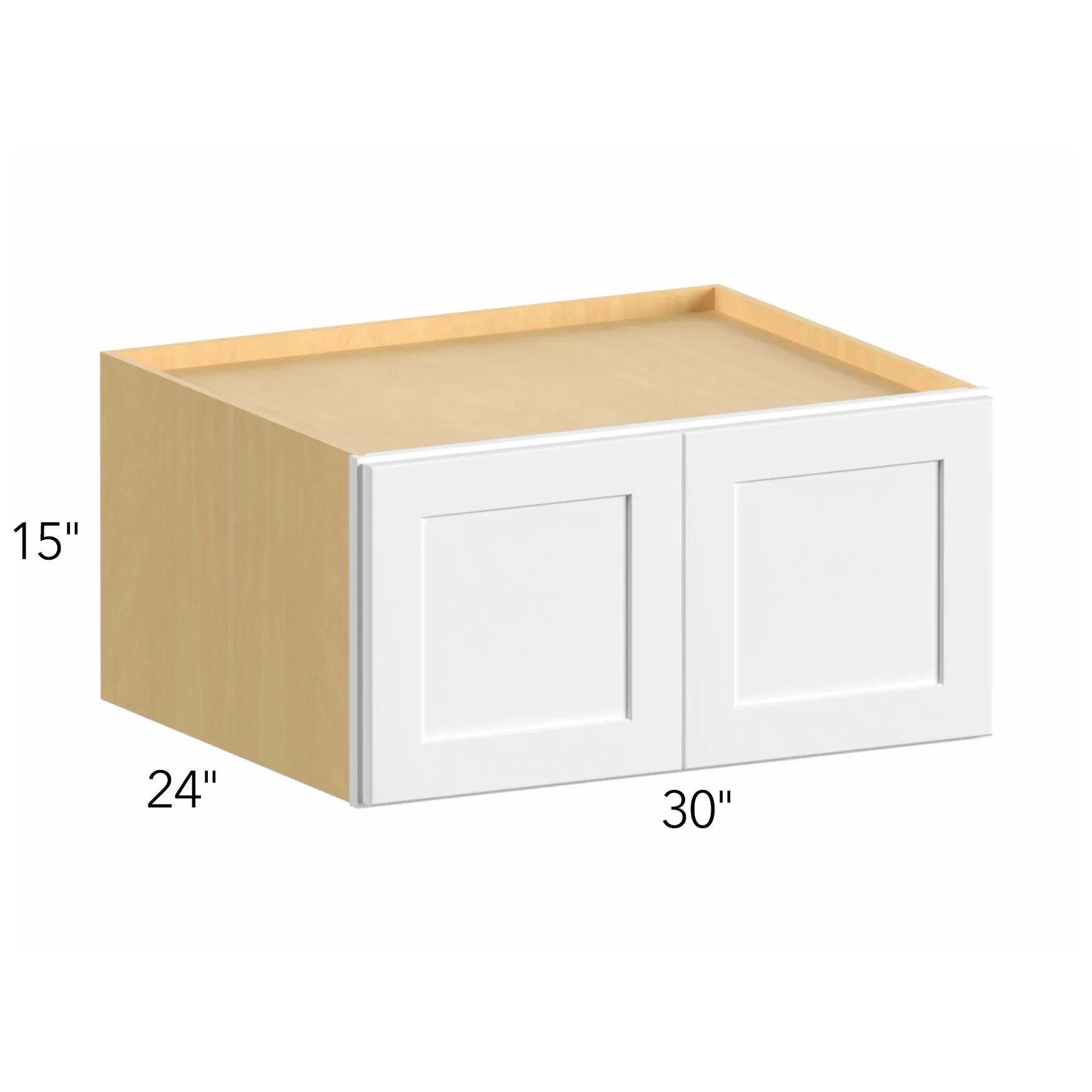 Allure® Luxe Canyon Oak 30"W x 15"H x 24"D Wall Cabinet (W301524)