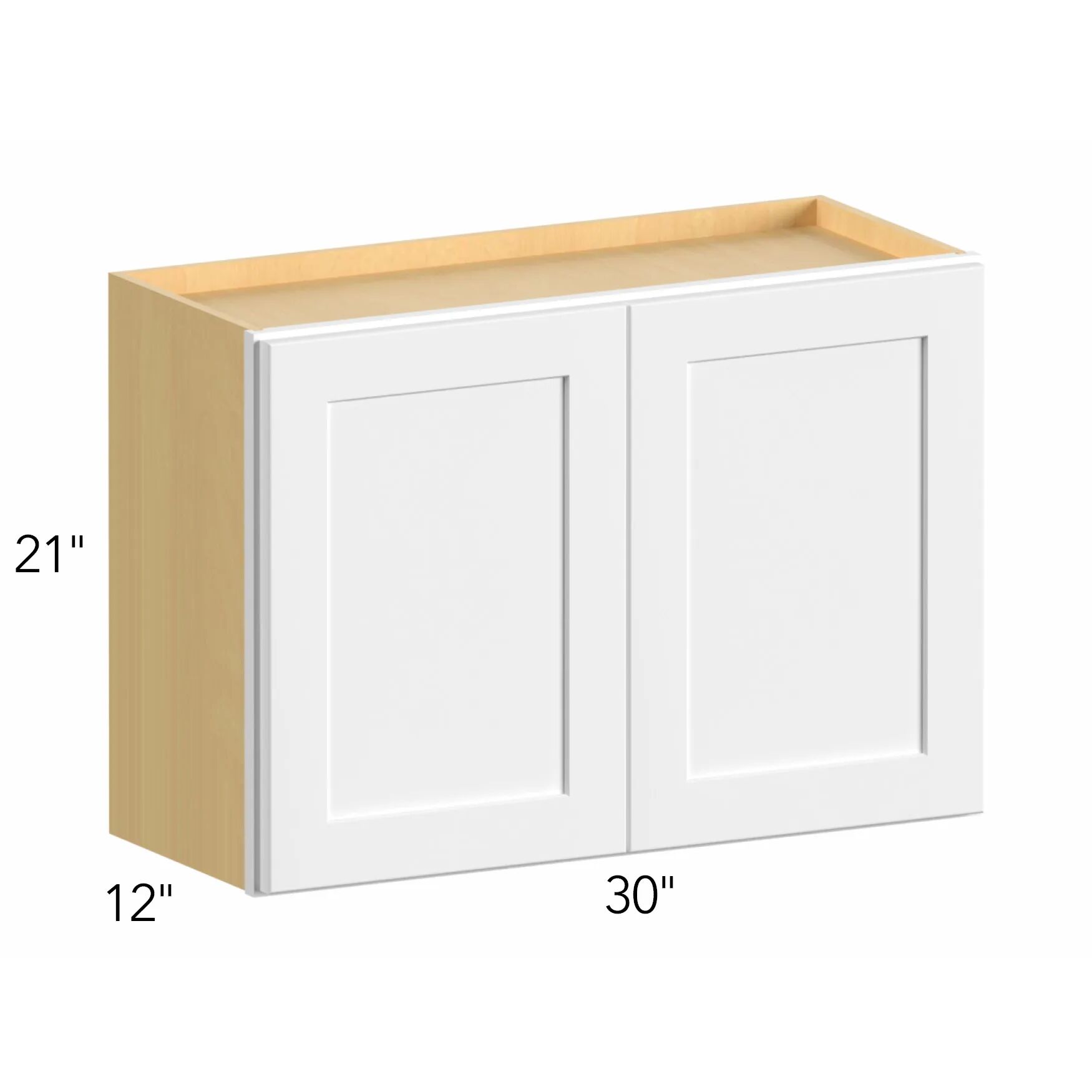 Allure® Echo Dove 30"W x 21"H x 12"D Wall Cabinet (W3021)