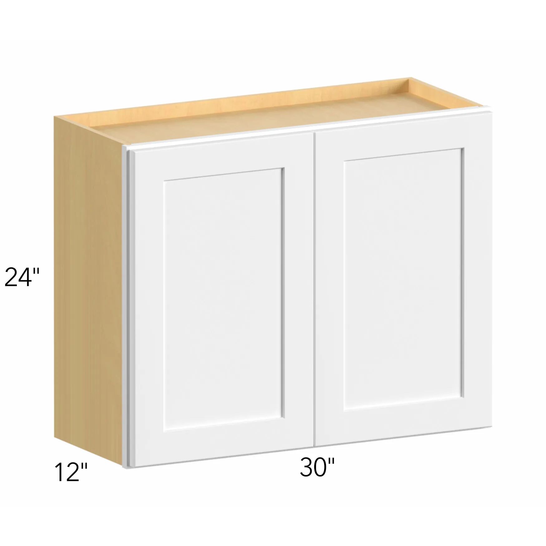 Allure® Echo Dove 30"W x 24"H x 12"D Wall Cabinet (W3024)