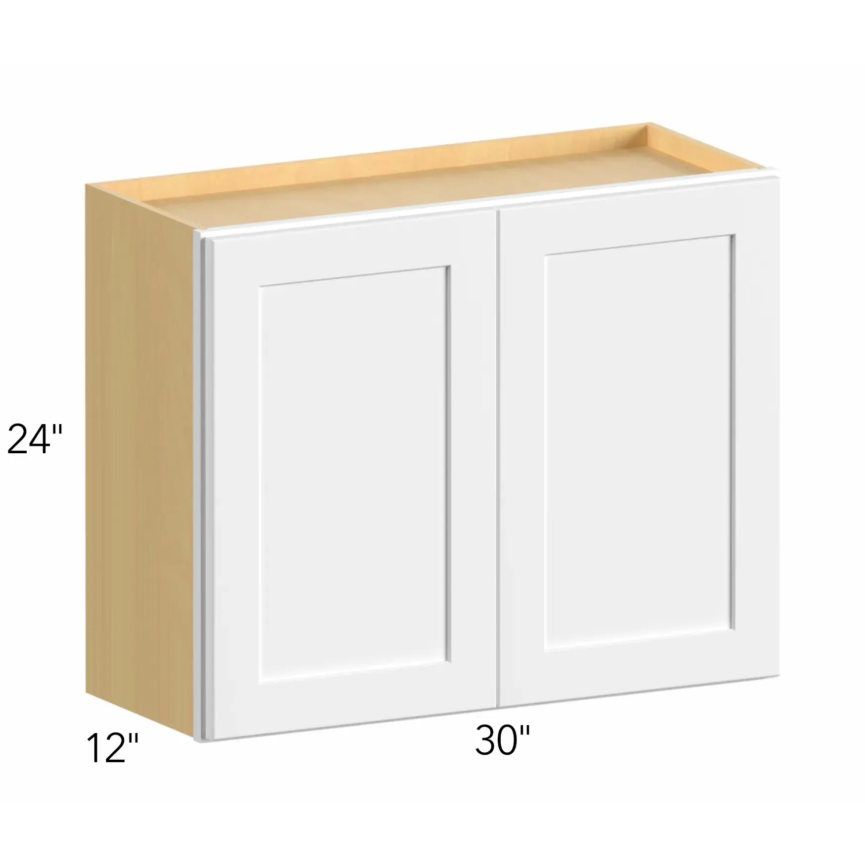 Allure® Echo Dove 30"W x 24"H x 12"D Wall Cabinet (W3024)